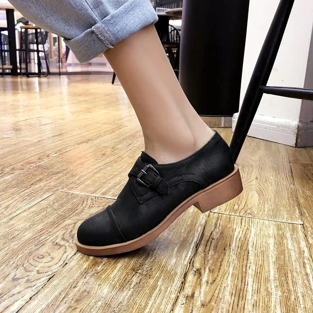 MIOKE Women's Classic Slip On Tassel Penny Loafers Patent Leather Flat Low Heel Fringed School Oxford Shoes
