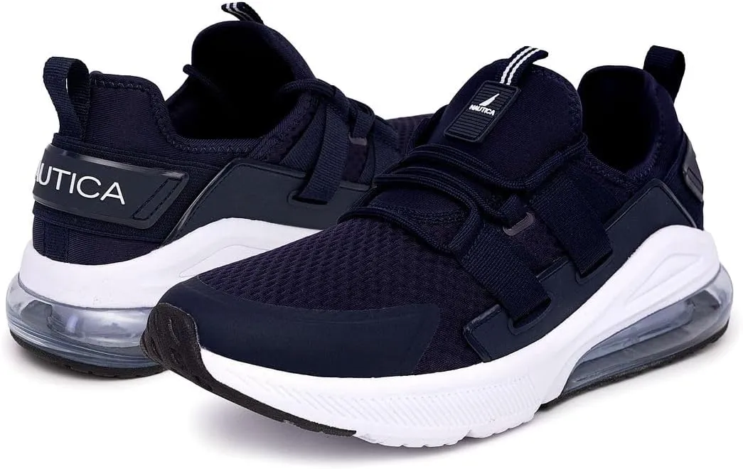 Nautica Men's Sneakers - Air Cushion Lace-Up Running Shoe - Lightweight and Comfortable Athletic Footwear for Everyday Wear and Fitness Training