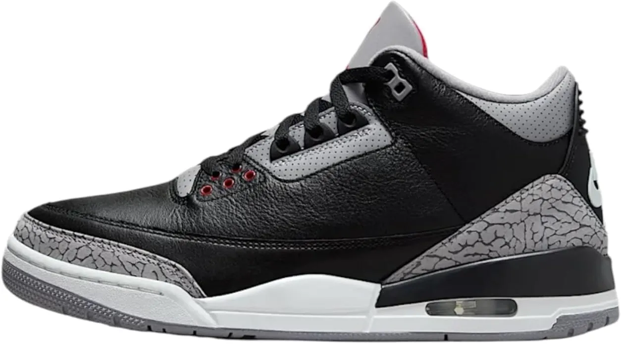 Nike Mens Air Jordan 3 Retro Basketball Shoes