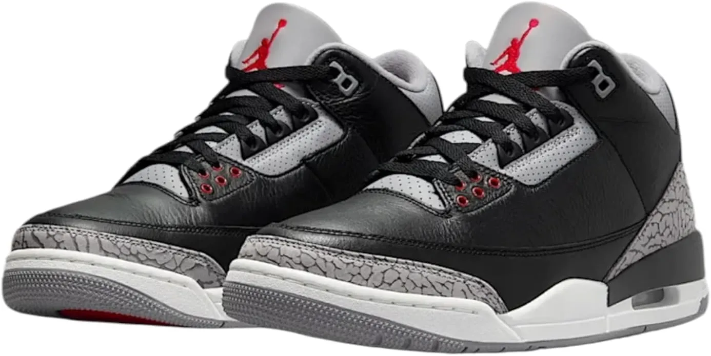 Nike Mens Air Jordan 3 Retro Basketball Shoes