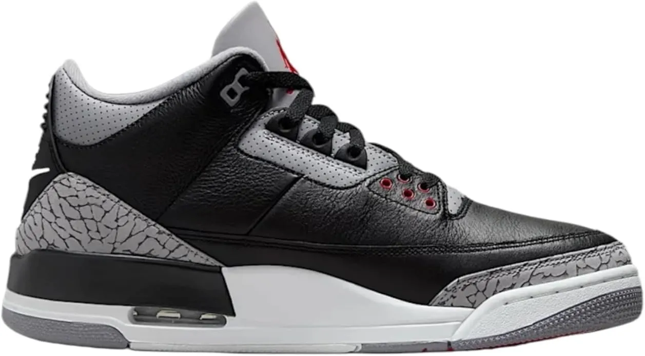 Nike Mens Air Jordan 3 Retro Basketball Shoes