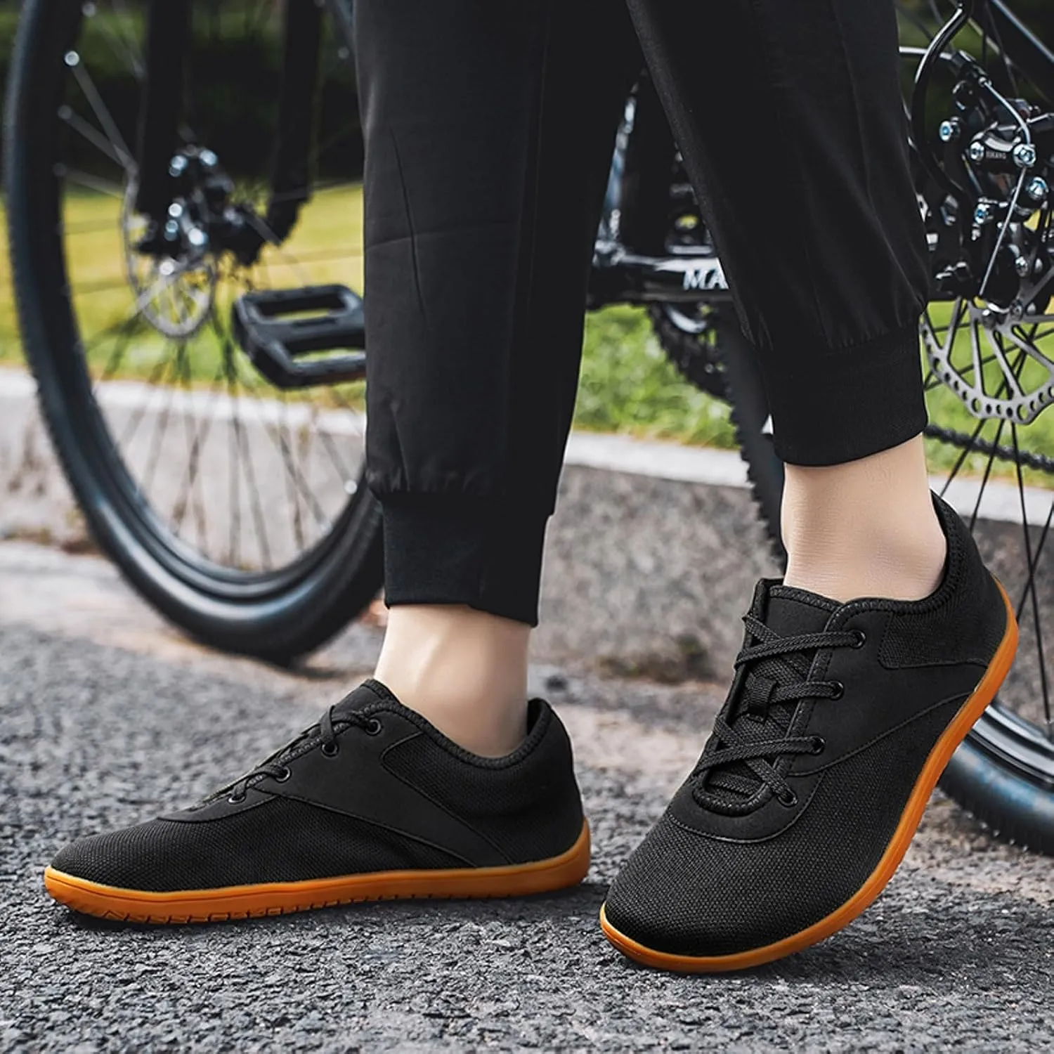 Non Slip Work Sport Shoes for Men Comfortable Breathable Lightweight Tennis Shoe Arch Support Plantar Fasciitis