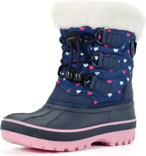 Nova Mountain Boy's and Girl's Waterproof Winter Snow Boots