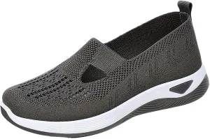 Orthopedic Shoes for Women Woven Orthopedic Slip On Shoes Women Slip On Ladies Casual Shoes Men Shoes Sneakers Red Tennis Shoe Loafers Casual Slip On