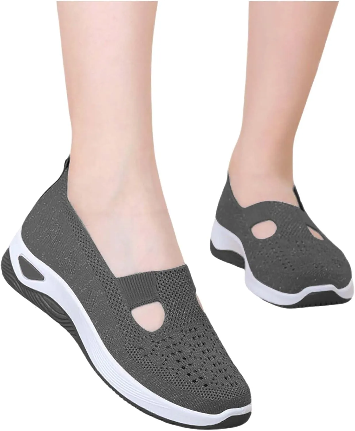Orthopedic Shoes for Women Woven Orthopedic Slip On Shoes Women Slip On Ladies Casual Shoes Men Shoes Sneakers Red Tennis Shoe Loafers Casual Slip On