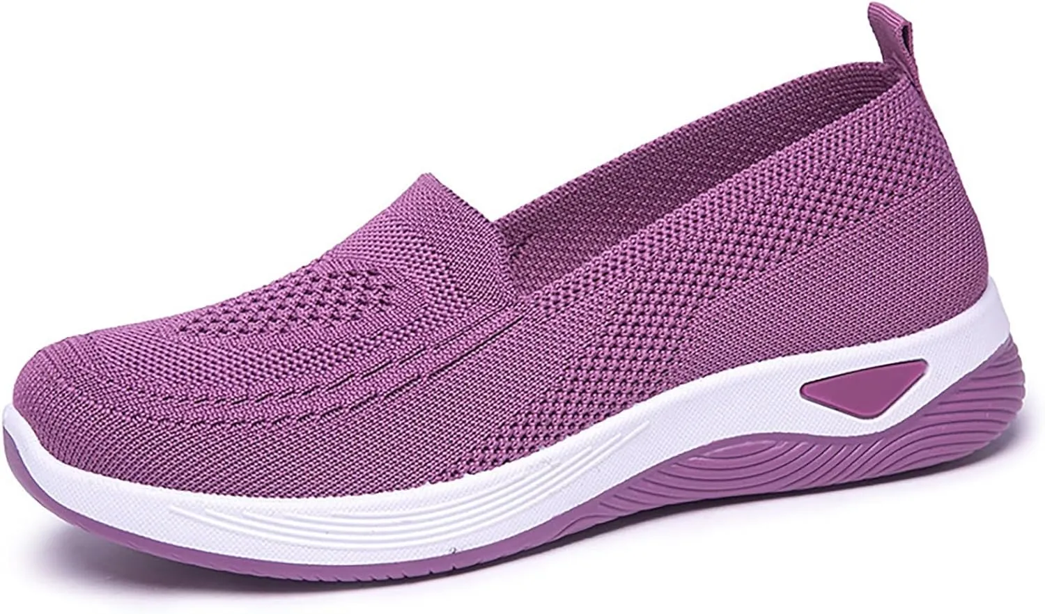 Orthopedic Slip On Shoes for Women Comfortable Orthotic Slip On Casual Sneakers Breathable Lightweight Walking Shoes