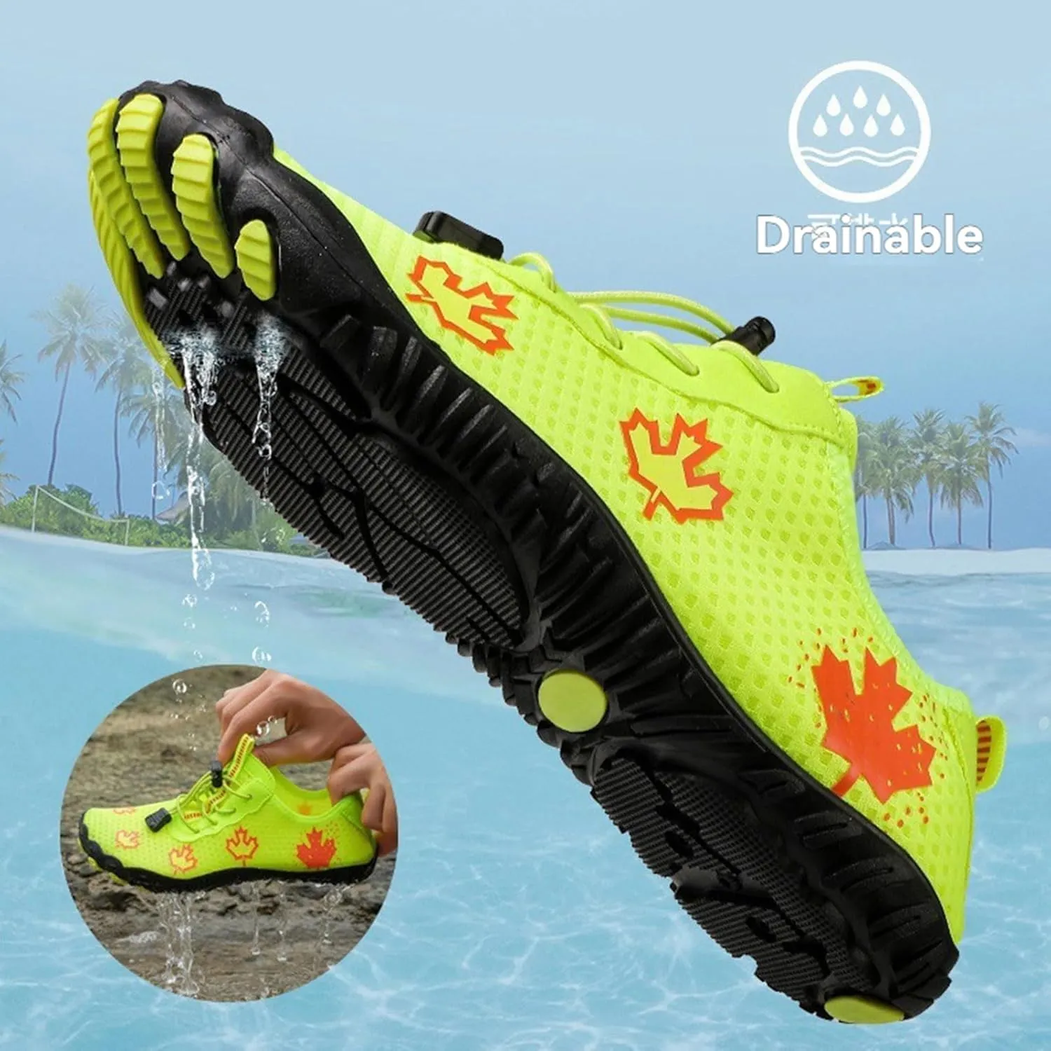 Orthotic Water Shoes with Arch Support for Women and Men Wide Toe Box Sneakers Walking Barefoot Grounded Footwear Fishing Beach Pool Boat Surfing Shoe Non Slip Hikes Water Shoes Unisex