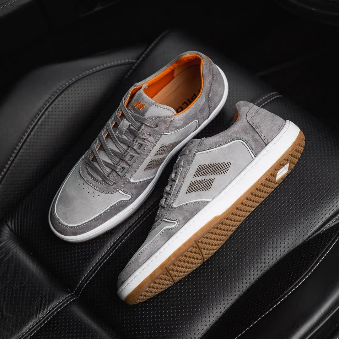 Piloti Men's Drift Performance Italian Nubuck Leather Everyday Driving Sneaker