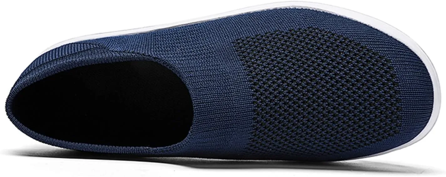 Platform Sneakers for Women Wide Toe All Black Tennis Shoes for Women Slip On Womens Fall Shoes 2023 Casual Wedge Sneakers for Women Dressy Sneakers Non Slip Work Shoes for Women