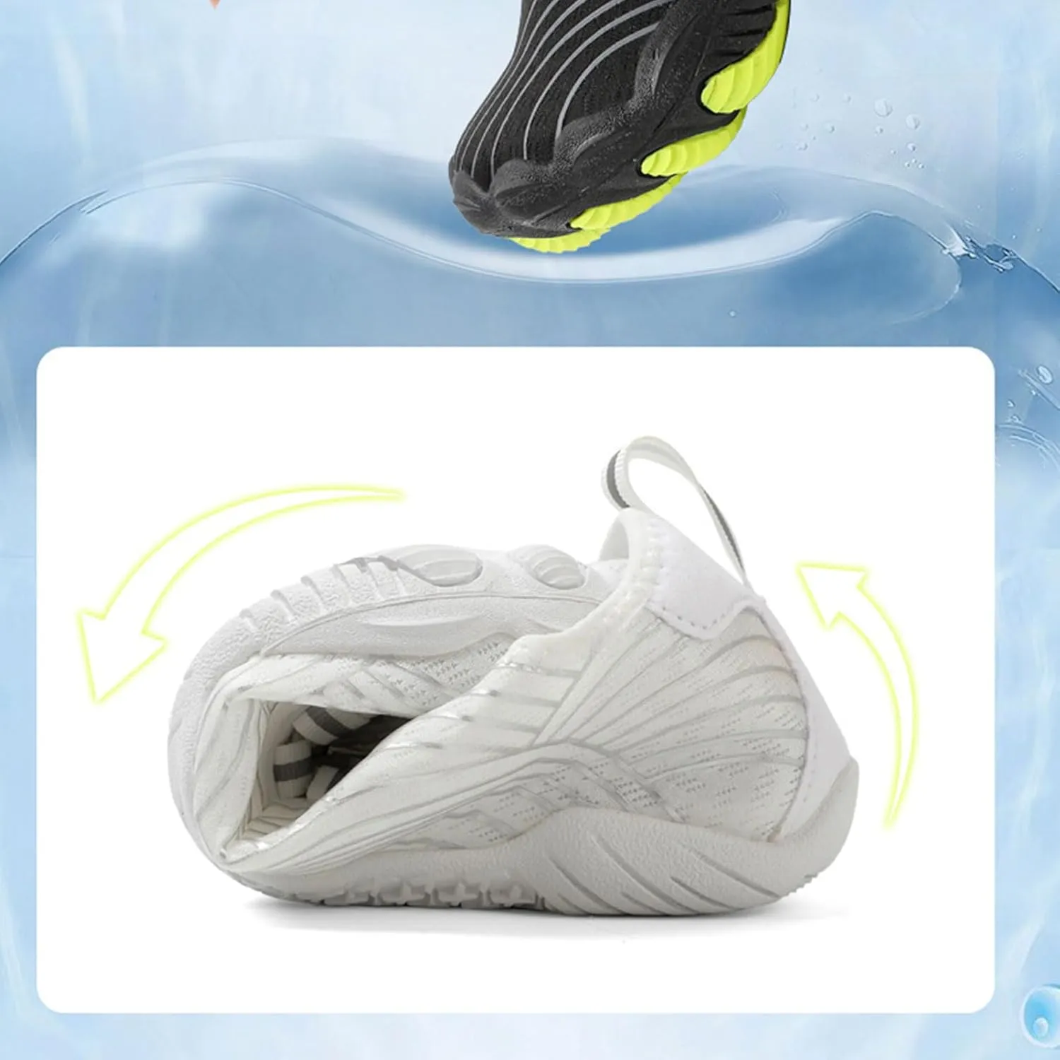 Pro Barefoot Shoes Women Men Barefoot Quick-Dry Outdoor Athletic Shoes Trainers with Arch Support Breathable Wide Swim Walking Anti Slip Sneakers Sports Pool Swim Surf Travel Beach Walking