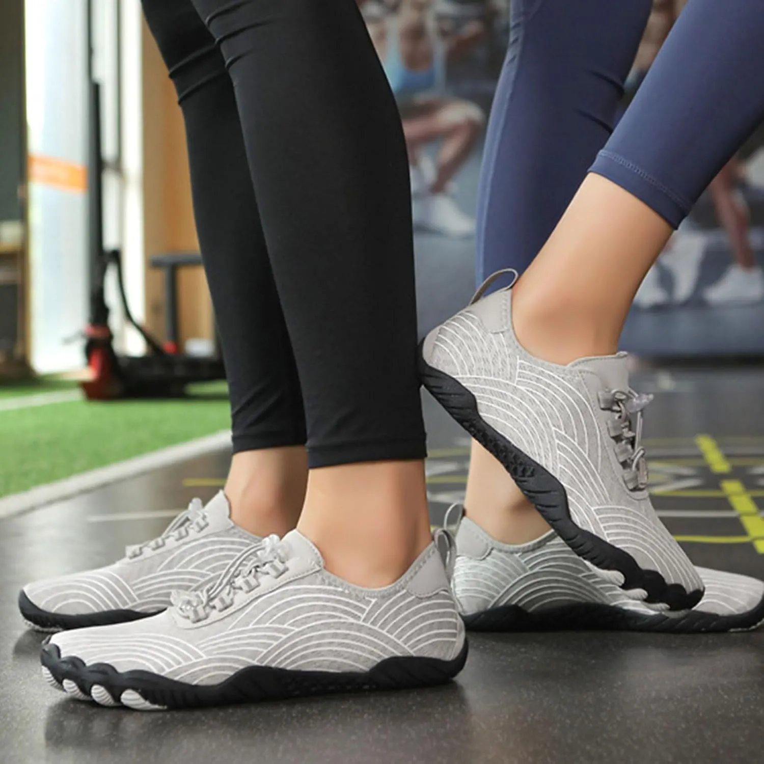 Pro Barefoot Shoes Women Men Barefoot Quick-Dry Outdoor Athletic Shoes Trainers with Arch Support Breathable Wide Swim Walking Anti Slip Sneakers Sports Pool Swim Surf Travel Beach Walking