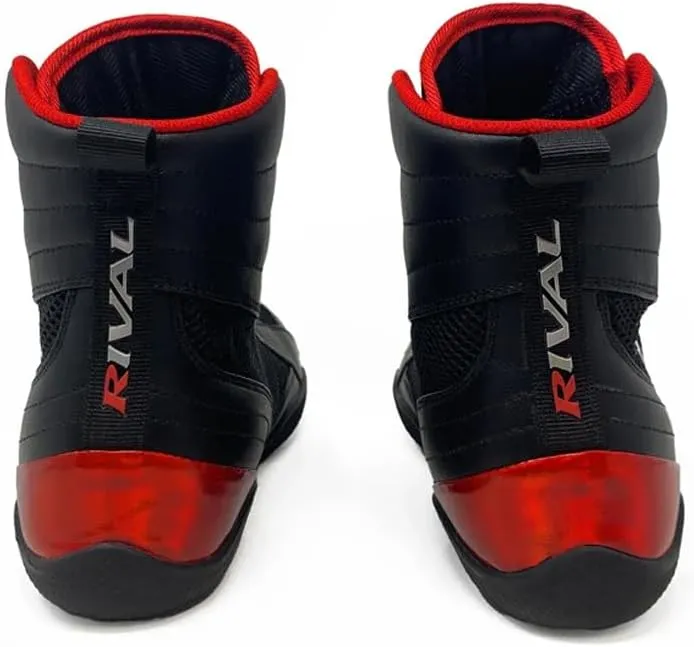 RIVAL Boxing RSX-Guerrero Deluxe Mid-Top Boxing Shoes with Improved Inner Fitting