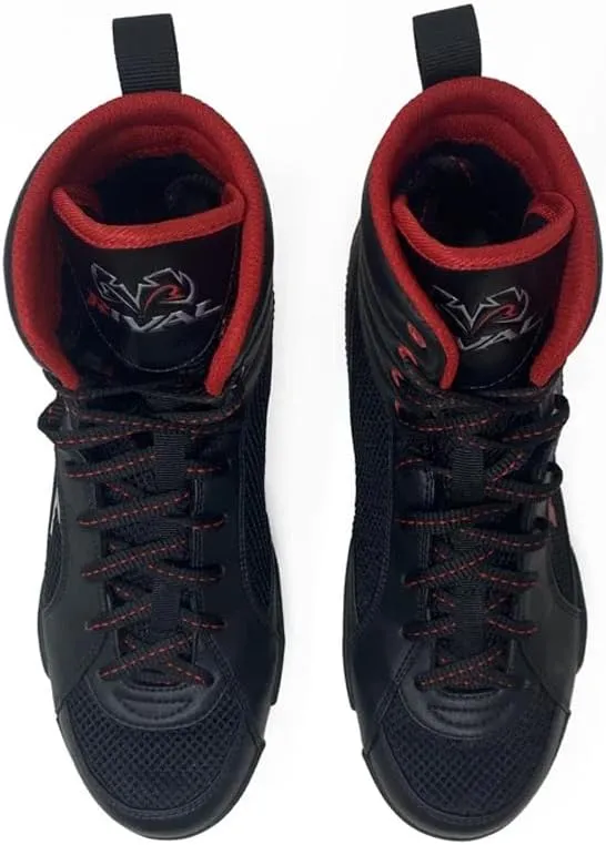 RIVAL Boxing RSX-Guerrero Deluxe Mid-Top Boxing Shoes with Improved Inner Fitting
