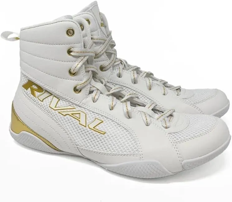 RIVAL Boxing RSX-Guerrero Deluxe Mid-Top Boxing Shoes with Improved Inner Fitting