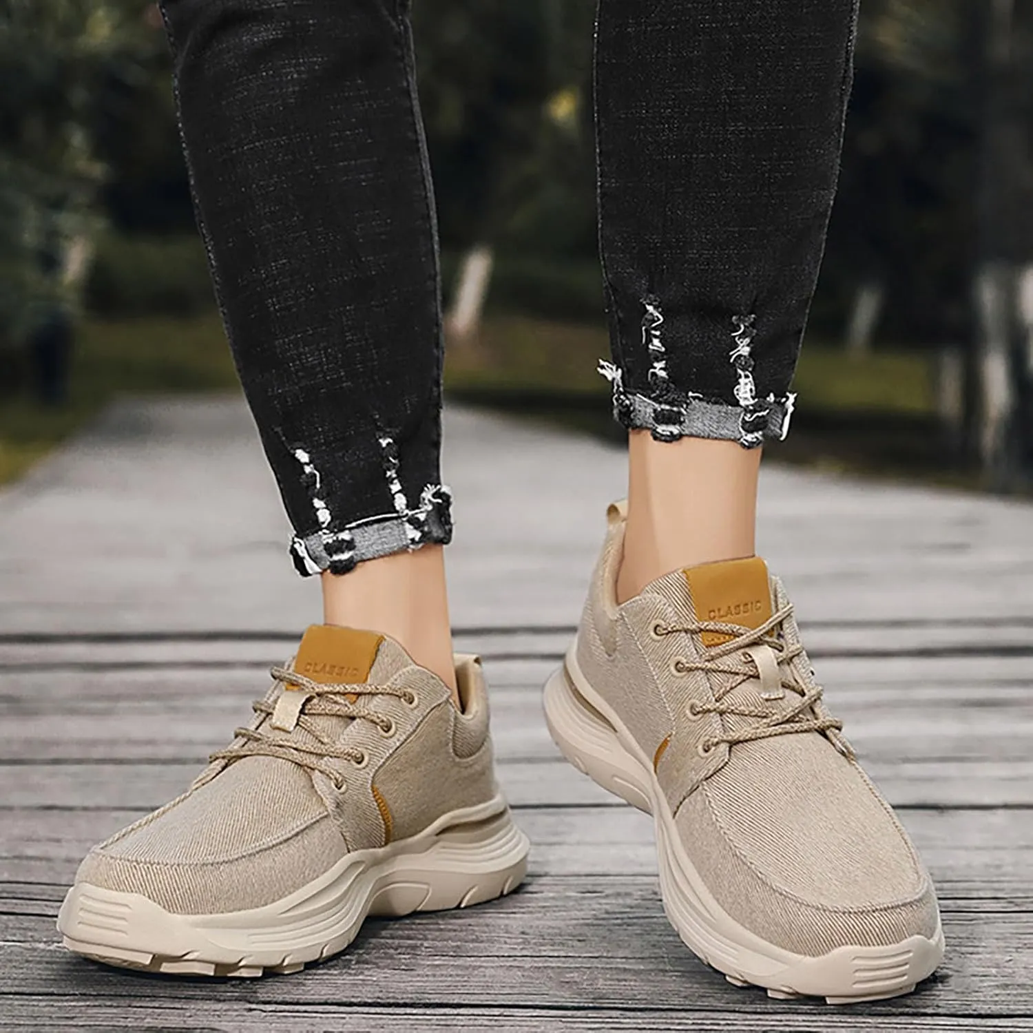 Running Shoes for Men Comfortable Men Shoes Casual Slip On Sneakers Men's Supportive Running Cushioned Athletic Basketball Shoe Loafers Dress Shoe