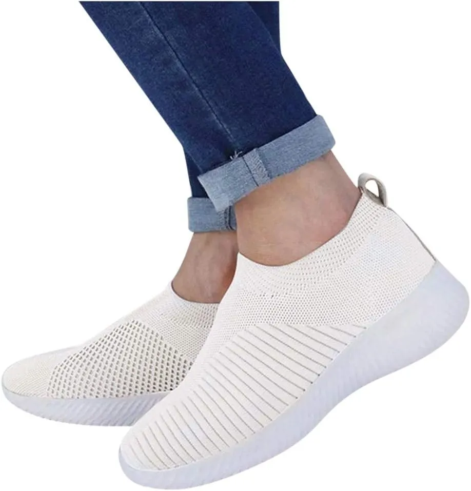 Running Sneakers for Women 2023 Black Womens Non Slip Work Shoes Wide Width Women Running Shoes Black and White Sneakers for Women Wide Width Black Women's Slip Resistant Shoes Size 8.5 Wide