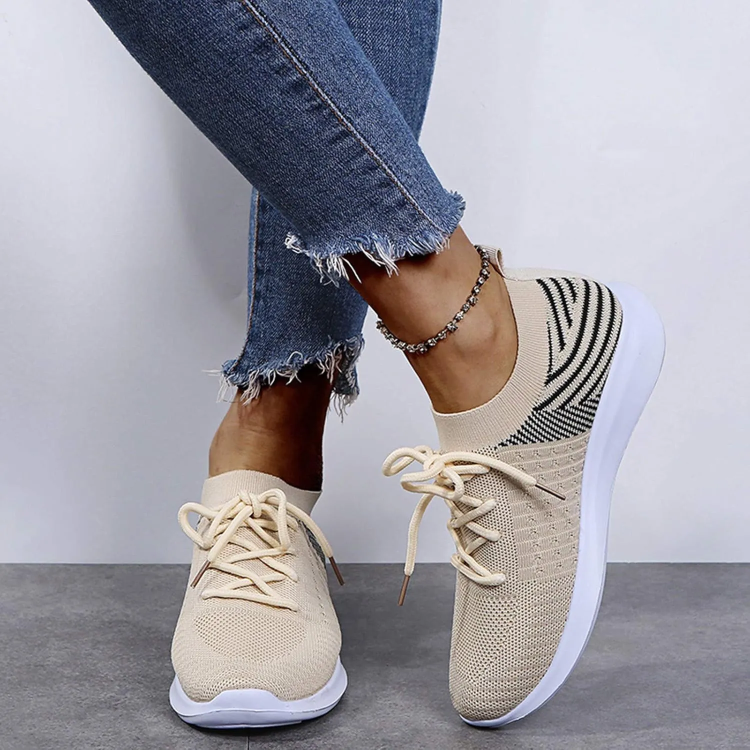 SBGMoSJ High Top Wedge Sneakers for Women Size 12 Slip On Shoes Women Mule Sneakers Casual Black Shoes for Women 2023 Trendy Chunky Sneakers for Women Platform Comfy Shoes for Women Dressy