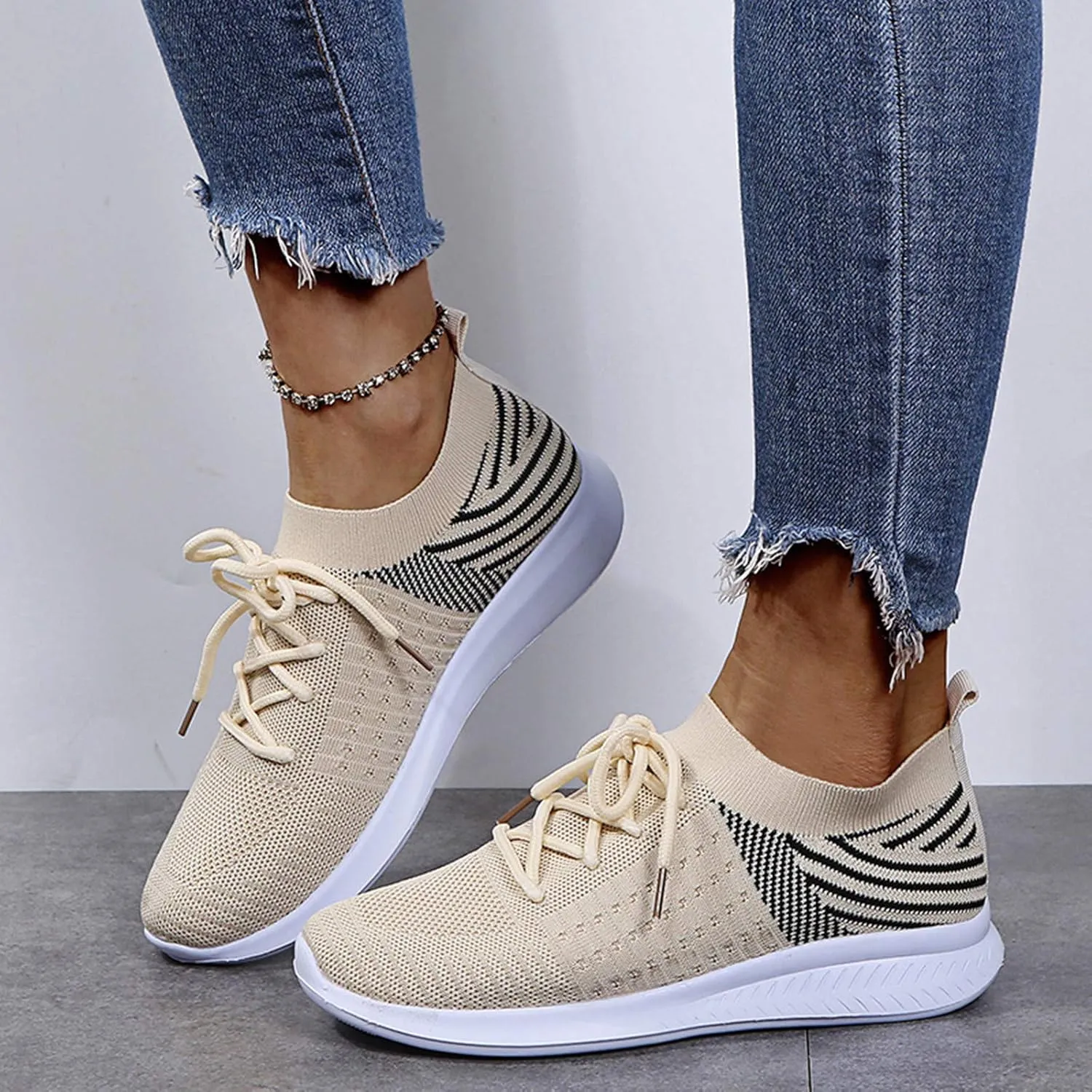 SBGMoSJ High Top Wedge Sneakers for Women Size 12 Slip On Shoes Women Mule Sneakers Casual Black Shoes for Women 2023 Trendy Chunky Sneakers for Women Platform Comfy Shoes for Women Dressy