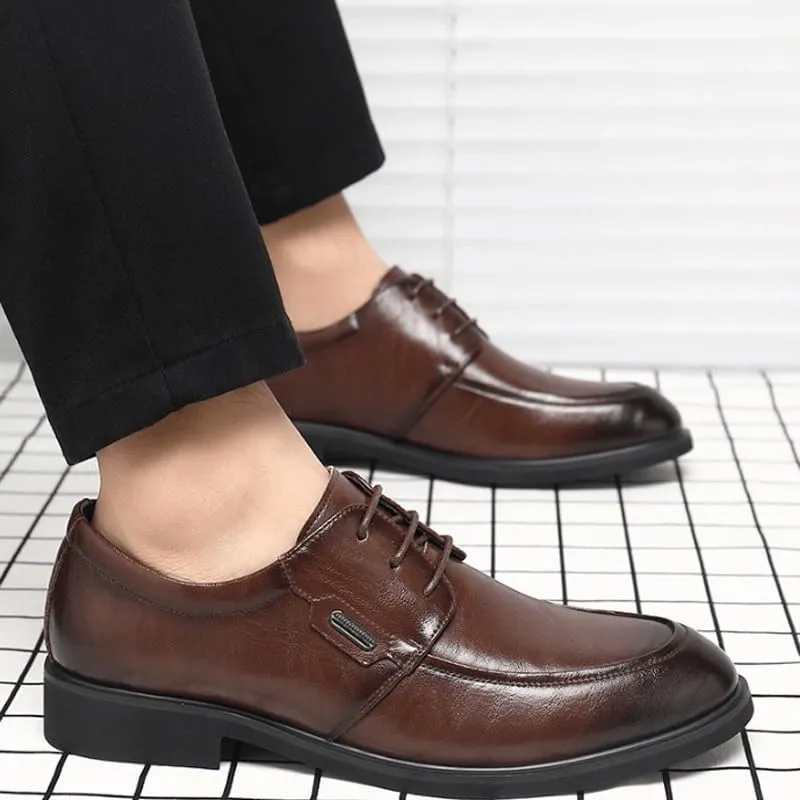 Slim Fit Oxford Derby Hybrid Shoes Italian Leather Formal Business Footwear for Legal Proceedings & High-Profile Meetings