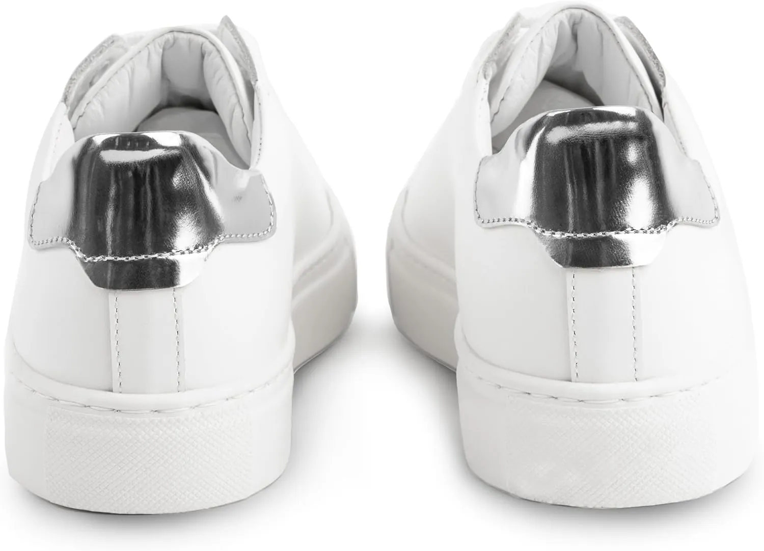 Sneakers | 100% Made in Italy White Sneakers - Real Italian Leather Tennis Shoes - Casual Dress for Walking, Work and Daily Wear - Comfortable, Lightweight, Everyday Fashion Footwear