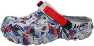 Stylish Men's Color Block Chunky Clogs - Non-Slip, Durable, Breathable EVA Slippers for Summer - Stylish Street Style Footwear with Cut-Out Designs for Men