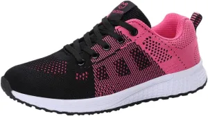 Tennis Shoes Womens Lightweight Comfortable Lace up Non Slip Work Shoes Women Jogging Men Shoes Casual Men's Fashion Sneakers Tennis Shoe Trainers Shoe