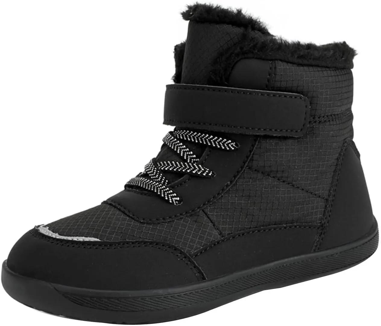 Toddler Boots Kids Snow Boots Boys Girls Barefoot Winter Boots Wide Toe Slip Ankle Winter Snow Boots Hiking Boots