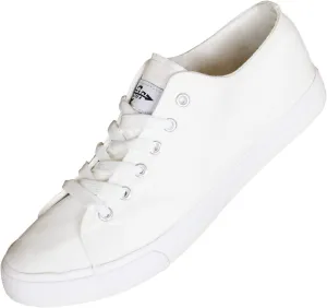 True to Size All White Low Top Retro Tennis Casual Skateboard Grip Sole Canvas Shoes Men Sneaker Size (Black/White) (White, US Footwear Size System, Adult, Women, Numeric, Medium, 9)