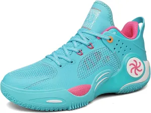 Unisex Anti-Slip Basketball Shoes Fashion Sneakers Breathable Mesh Training Running Shoes Casual Sports Walking Outdoor Shoes
