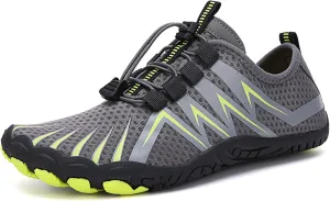 Water Shoes for Men Women Lightweight Comfortable Trail Hike Barefoot,Non-Slip Wide Toe Box Trail Swim Shoes,Outdoor Breathable Quick-Dry Grounded Footwear 2025 New Athletic Hiking Footwear