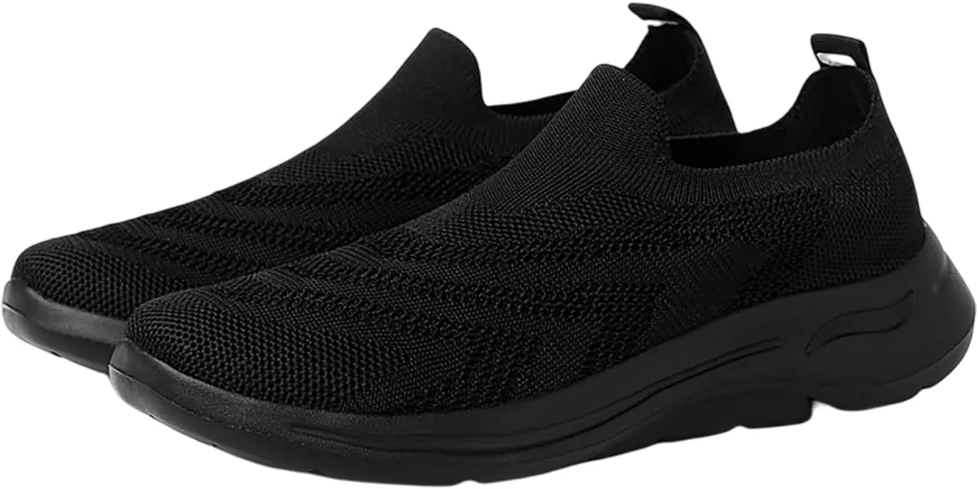 White Running Sneakers for Women 2023 Zapatos Negros De Tacon Bajo para Mujer Womens Casual Shoes Slip Ons Sneakers Black Sneakers Women Trendy Slip On Walking Shoes Women Black
