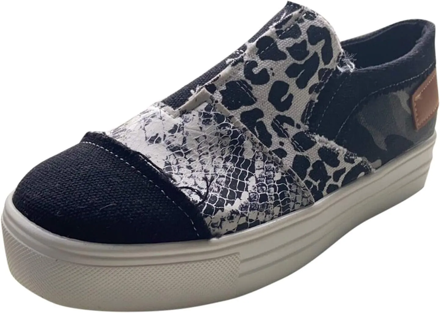 White Sneakers for Women Platform Wide Walking Shoes Women Arch Support Wide Black Slip On Shoes Women Casual Comfortable Women Sneakers Black Size 9 Women's Shoes for Everyday Use