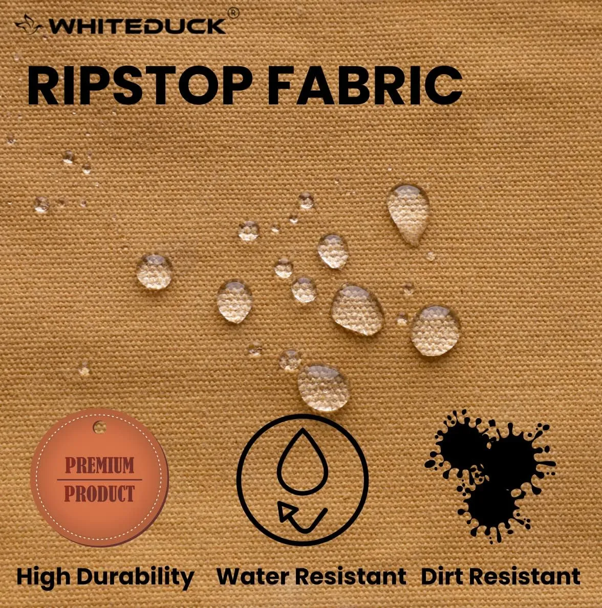 WHITEDUCK Men's Tactical Pants Ripstop Stretch Water Resistant with 13 Pockets Cargo Work Pants- Military Hiking Outdoor