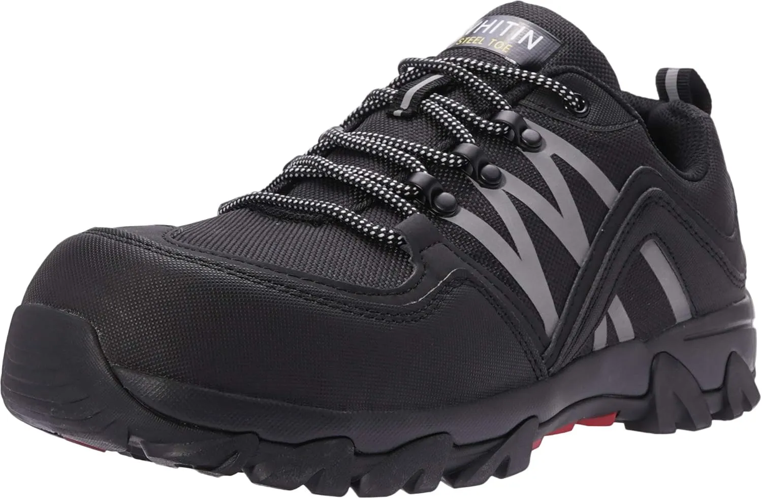 WHITIN Men's Steel Toe Slip Resistant Puncture Proof Construction Safety Work Shoes