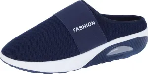 Women's Backless Slip on Mesh Sneakers Shoes Slip On Shoes Women Wide Width Women's Shoes Casual Fashion Sneakers 2025 Slip On Tennis Shoe Loafers Dress Shoe