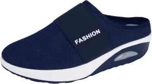 Women's Backless Walking Sneakers Summer Slip-on Tennis Shoes Men Winter Slip On Shoes Casual Brown Sneakers Platform Tennis Shoe Loafers Casual Slip On