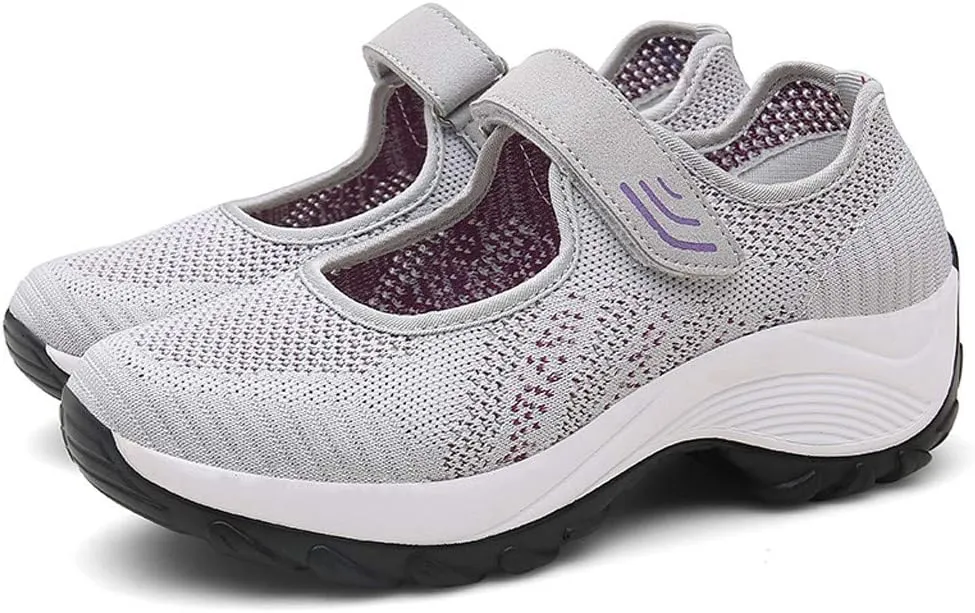 Women's Fashion Sneaker Non Slip Lace Up Comfort Women's Work or Walking Sneakers Basketball Shoes for Women Sports Loafer Women Mid Top Sneakers Women