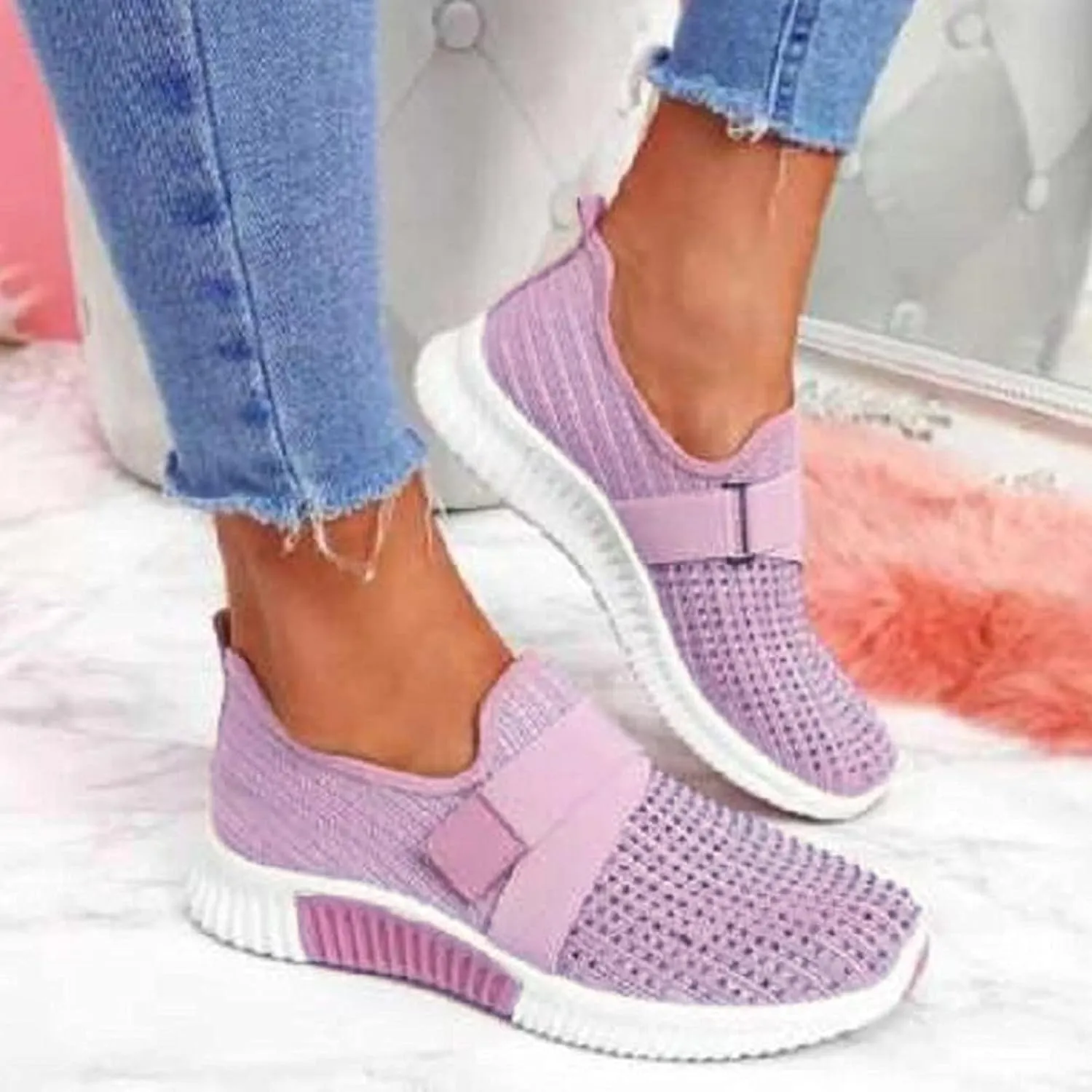 Women's Fashion Sneaker Non Slip Lace Up Comfort Women's Work or Walking Sneakers Basketball Shoes for Women Sports Loafer Women Mid Top Sneakers Women