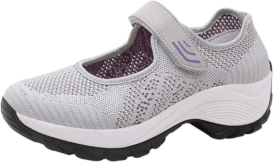 Women's Fashion Sneaker Non Slip Lace Up Comfort Women's Work or Walking Sneakers Basketball Shoes for Women Sports Loafer Women Mid Top Sneakers Women