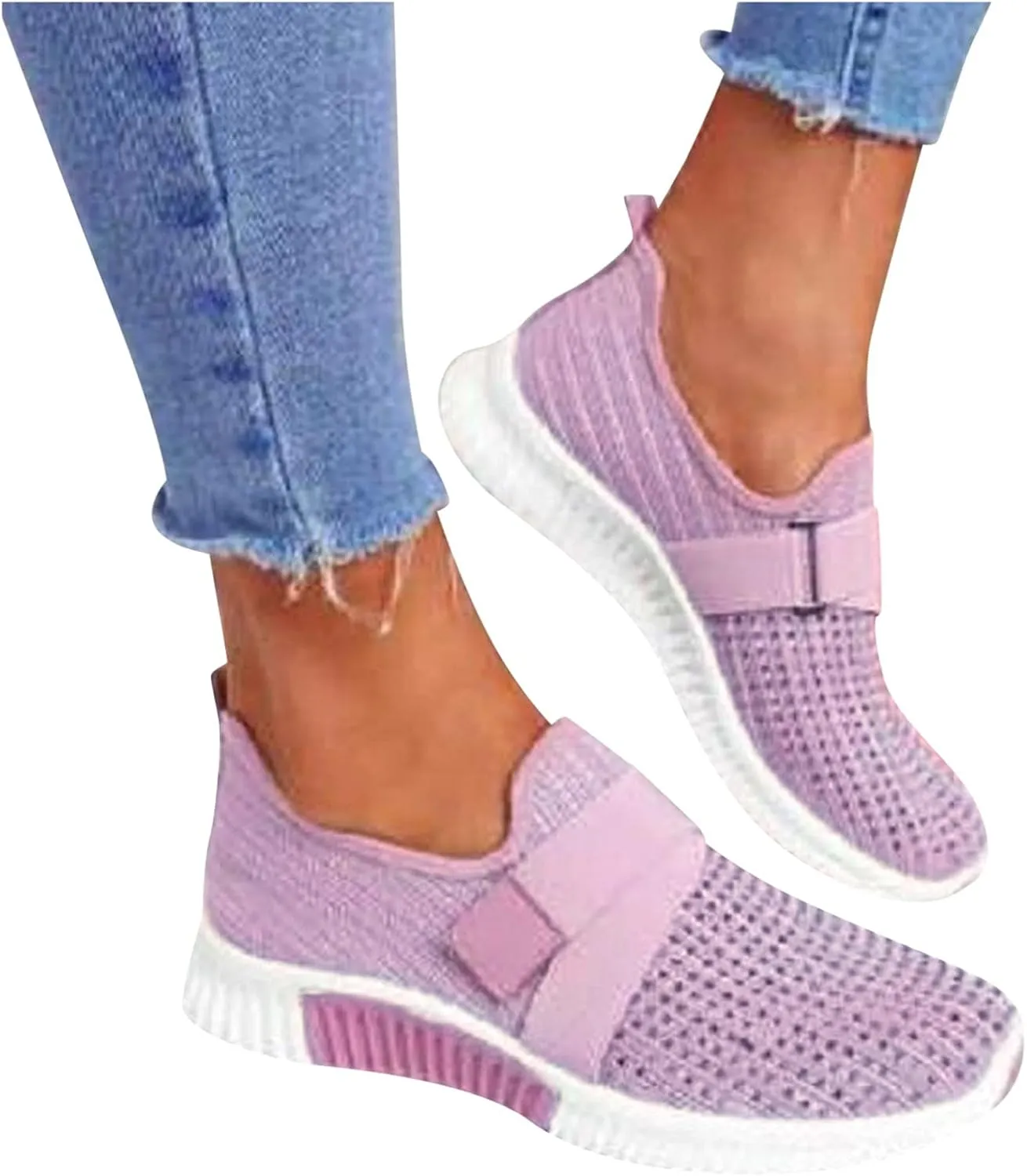 Women's Fashion Sneaker Non Slip Lace Up Comfort Women's Work or Walking Sneakers Basketball Shoes for Women Sports Loafer Women Mid Top Sneakers Women
