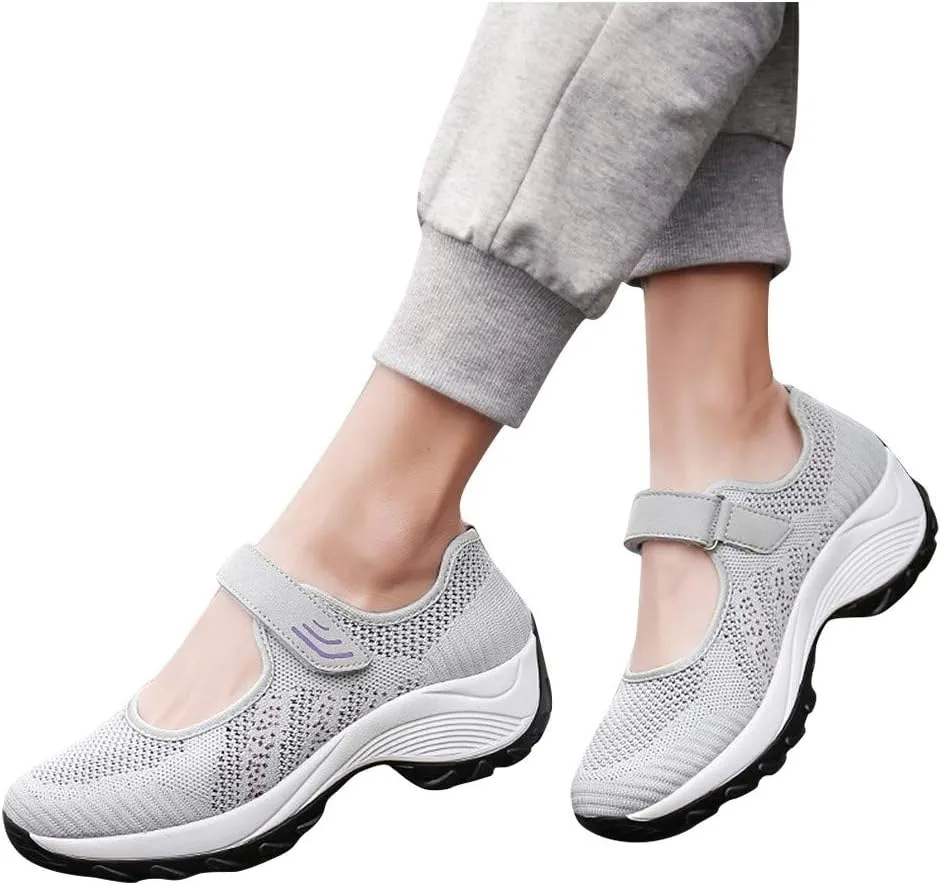 Women's Fashion Sneaker Non Slip Lace Up Comfort Women's Work or Walking Sneakers Basketball Shoes for Women Sports Loafer Women Mid Top Sneakers Women