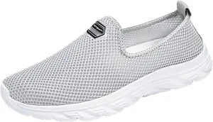 Women's Fashion Sneaker Womens Walking Shoes Slip On Fashion Walking Shoes for Men Canvas Loafers Women Shoes White Slip On Sneakers for Women