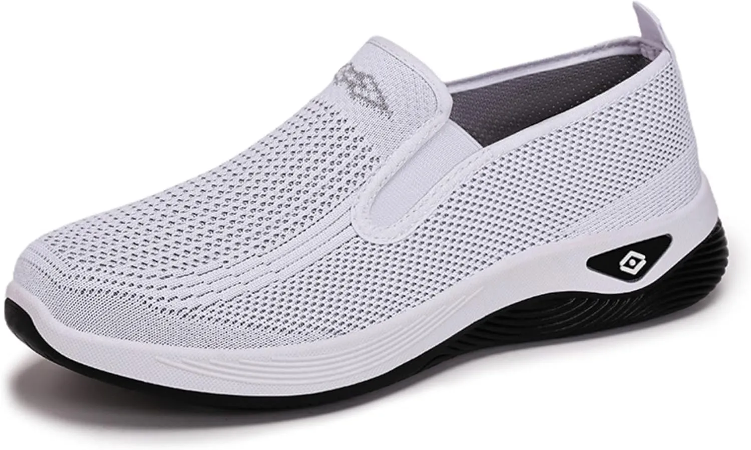 Women's Slip-On Breathable Mesh Sneakers – Lightweight Walking Shoes for Outdoor, Travel, Casual Wear – Comfortable Anti-Slip Loafers for Everyday, All-Day Use