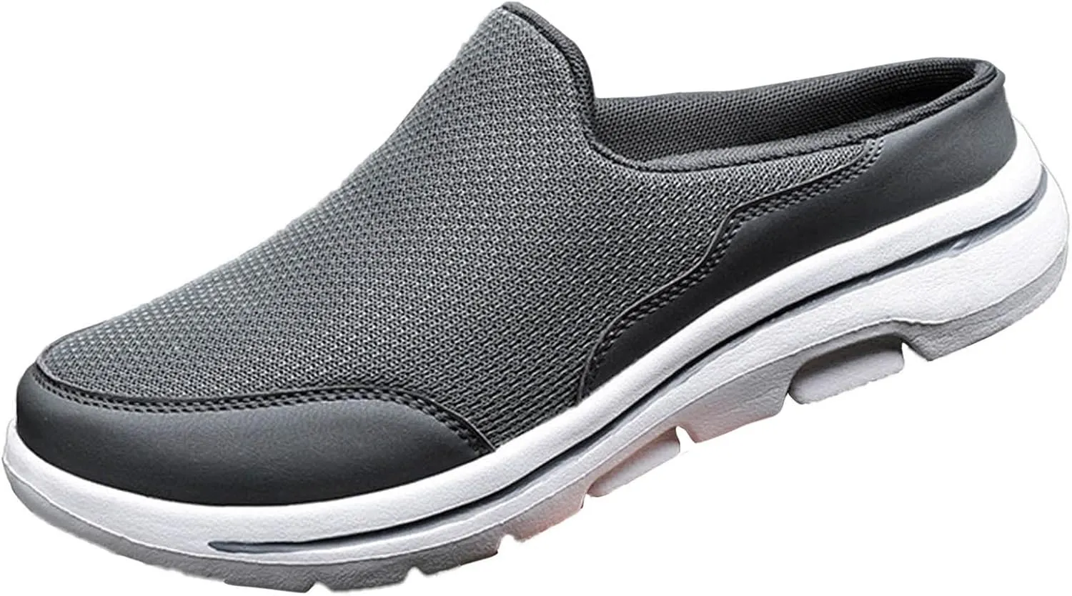 Women's Slip-on Mule Sneakers Lightweight Womens Tennis Shoes Wide Feet Casual Slip On Shoes Wedge Sneakers Brown Tennis Shoe Loafers Casual Slip On