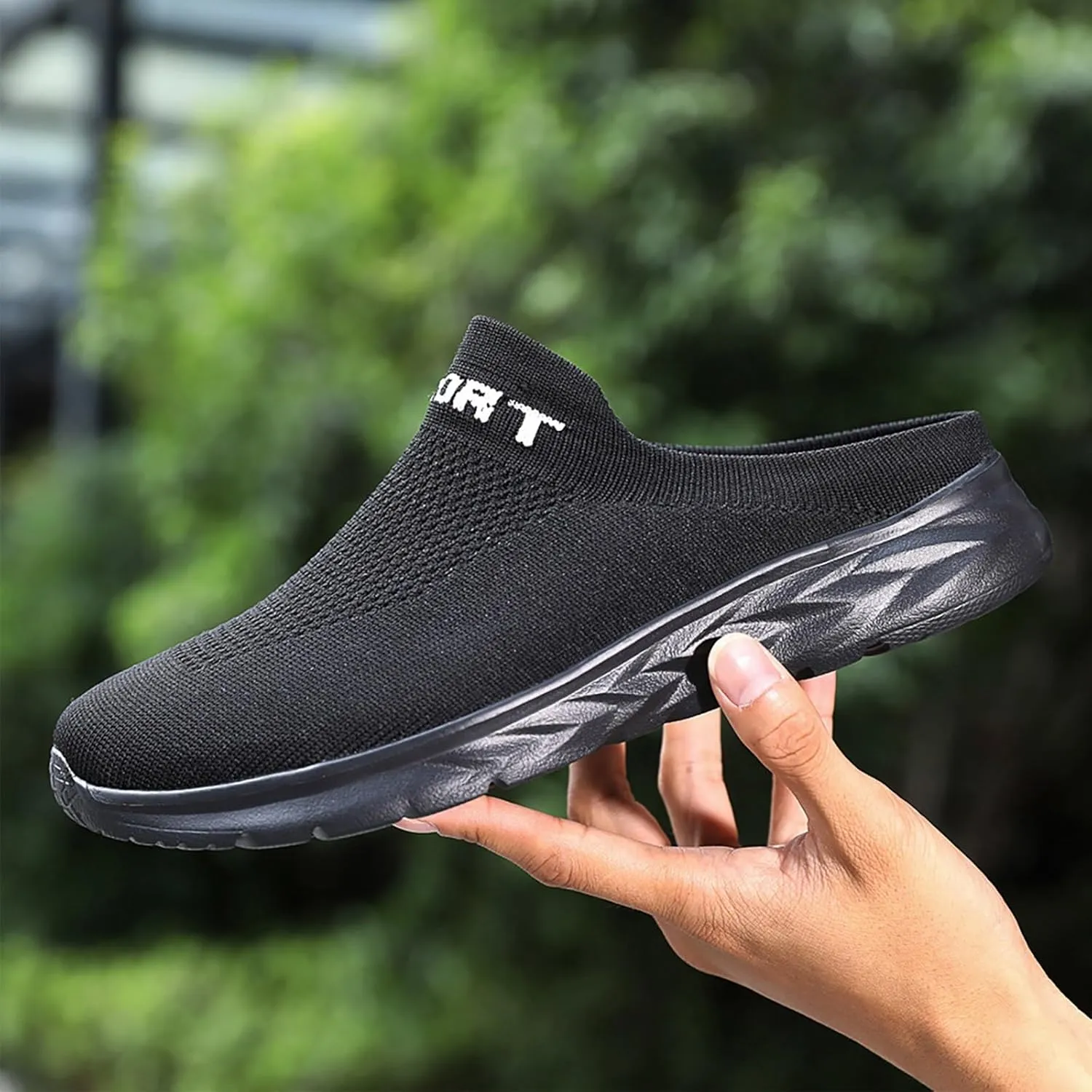Women's Slip-On Orthopedic Arch Support Backless Mens Running Shoes Wide Men Casual Shoes Brown Sneakers Slip On Tennis Shoe Loafers Casual Slip On