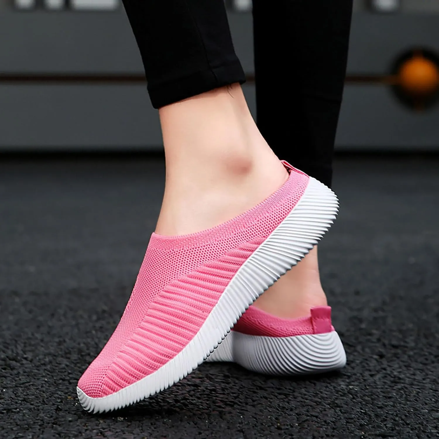 Women's Slip-On Orthopedic Arch Support Backless Tennis Shoes Womens Winter Shoes Dressy Casual High Top Sneakers Slip On Tennis Shoe Loafers Casual Slip On