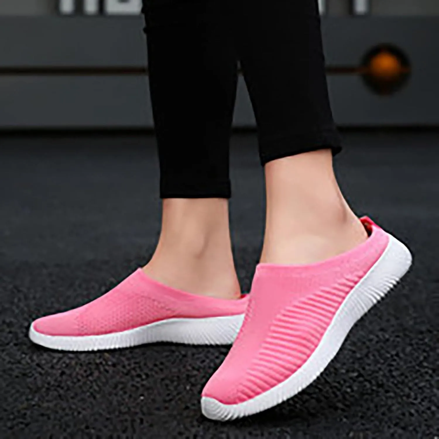 Women's Slip-On Orthopedic Arch Support Backless Tennis Shoes Womens Winter Shoes Dressy Casual High Top Sneakers Slip On Tennis Shoe Loafers Casual Slip On