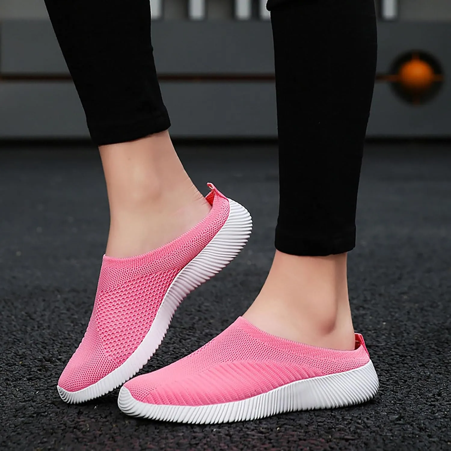 Women's Slip-On Orthopedic Arch Support Backless Tennis Shoes Womens Winter Shoes Dressy Casual High Top Sneakers Slip On Tennis Shoe Loafers Casual Slip On
