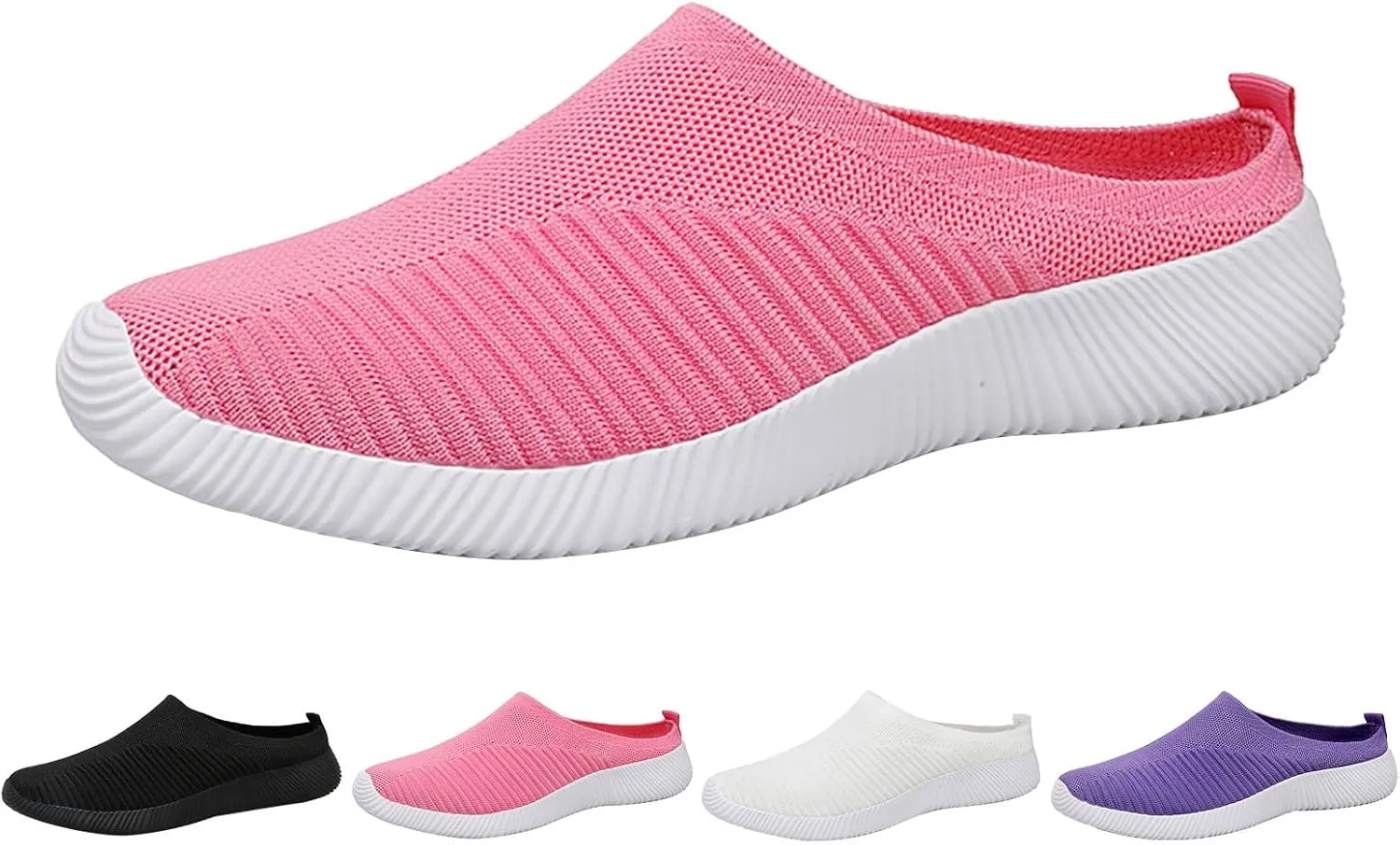 Women's Slip-On Orthopedic Arch Support Backless Tennis Shoes Womens Winter Shoes Dressy Casual High Top Sneakers Slip On Tennis Shoe Loafers Casual Slip On