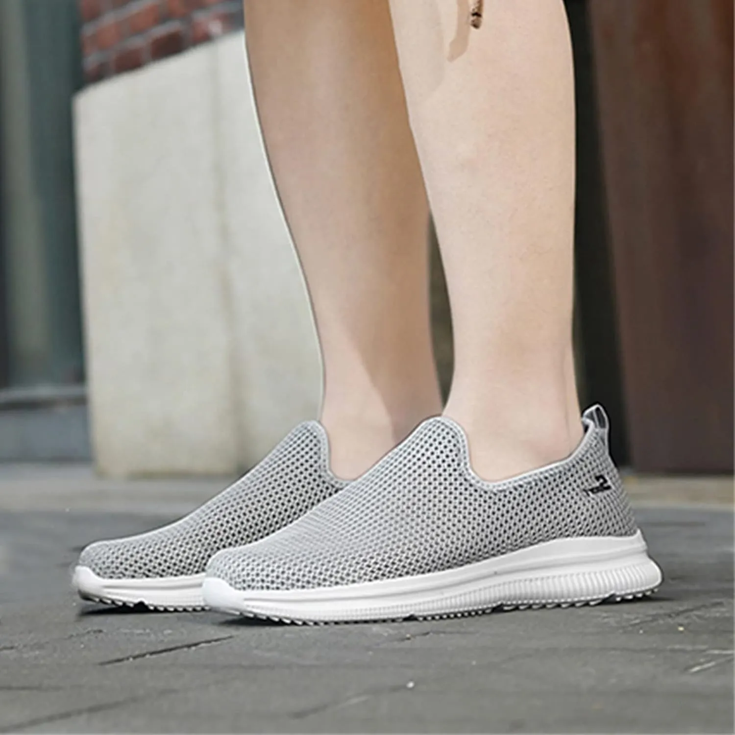 Women's Slip on Shoes Canvas Sneakers Loafers Non Slip Womens Tennis Shoes Lether Casual Black Shoes Fashion Sneakers Slip On Tennis Shoe Loafers Casual Slip On